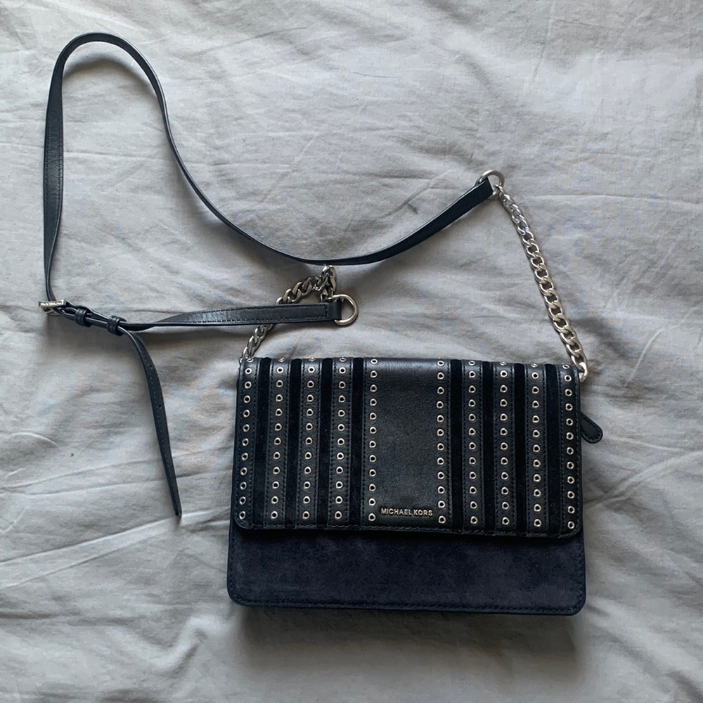 MICHAEL KORS SUEDE CROSSBODY